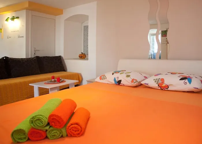 公寓 Old Town St Luke With Sunny Terrace Near Riva